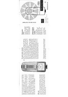 Zeiss Ikon Ikoblitz manual. Camera Instructions.